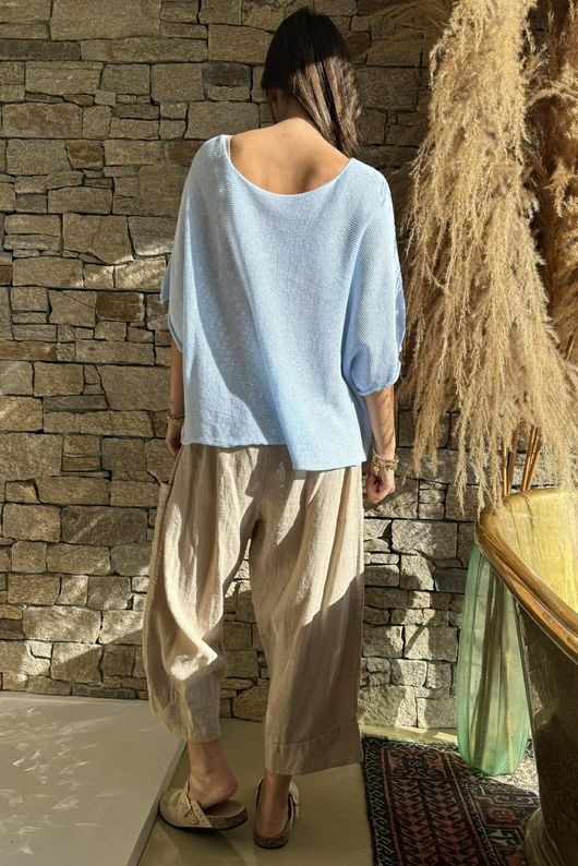 Conrad Box Cotton Knit Ice 